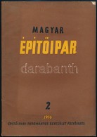 1956 Magyar Építőipar 1956. V. évf. 2. Szám. - Ohne Zuordnung