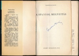 Varnusz Egon: A Spanyol Megnyitás. Sakkozók Kiskönyvtára. Bp.,1968, Sport. Kiadói Papírkötés, Kissé Kopott Gerinccel. - Ohne Zuordnung
