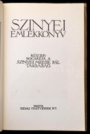 Szinyei Emlékkönyv. Közrebocsjátja A Szinyei Merse Pál Társaság. Bp., (1922), Révai. Kiadói Papírkötés, Kissé Gyűrött Bo - Ohne Zuordnung