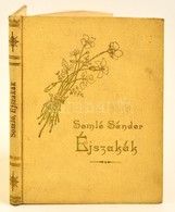 Somló Sándor: Éjszakák. Győr, 1880, Klenka Ferenc. Kicsit Kopott, Díszes Vászonkötésben. - Unclassified