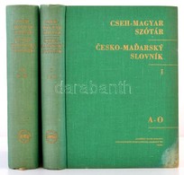 Dobossy László: Cseh-magyar Szótár./ Cesko-madarsky Slovník. Bp., 1960, Akadémiai Kiadó. Kiadói Egészvászon, Kisebb Folt - Ohne Zuordnung