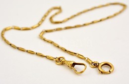 14 K Arany óralánc 38 Cm, 9,47g / 14 C Gold Watch Chain 9,47g - Sonstige & Ohne Zuordnung