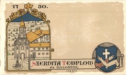 ** T2 Budapest, Szervita Templom és Kolostor. Anno 1750. Geittner és Rausch Kiadása - Ohne Zuordnung