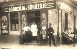 * T2 ~1928 Budapest III. Óbuda, Lőrincz István Kocsmáros Borozója és Sörözője Az Óbudai Szép Asszonyhoz, Szentendrei Utc - Ohne Zuordnung