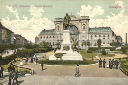 T3/T4 Budapest VII. Központi (Keleti) Pályaudvar, Baross-szobor (ázott / Wet Damage) - Ohne Zuordnung