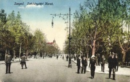 T2/T3 Szeged, Széchenyi Téri Korzó. Grünwald Hermann Kiadása (EK) - Ohne Zuordnung