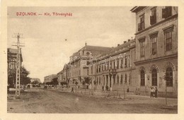 T2/T3 Szolnok, Kir. Törvényház. Gettler József Kiadása (EK) - Ohne Zuordnung