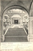 T2 Arad, Lyceum Lépcsőzete, Belső. Kerpel Izsó Kiadása / School Interior, Staircase - Ohne Zuordnung