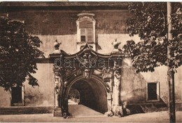 T2/T3 Gyulafehérvár, Karlsburg, Alba Iulia; Felső Károly-kapu A Várban. Petri F. W. Kiadása / Castle Gate (EK) - Ohne Zuordnung