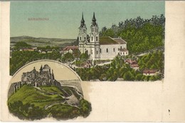 * T3 Máriaradna, Radna; Templom, Vár / Church, Castle Ruins  (Rb) - Ohne Zuordnung