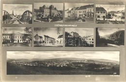 T2/T3 Székelyudvarhely, Odorheiu Secuiesc; Mozaiklap / Multi-view Postcard. Kováts István Photo + 1940 Székelyudvarhely  - Ohne Zuordnung