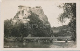 * T2/T3 Árvaváralja, Oravsky Zámok; Vár, Híd / Castle, Bridge - Unclassified