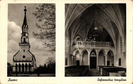 ** T2/T3 Losonc, Lucenec; Református Templom, Belső / Calvinist Church, Interior - Ohne Zuordnung