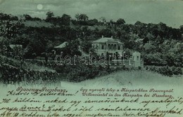 T2/T3 1899 Pozsony, Pressburg, Bratislava; Nyaralótelep A Kárpátokban / Villas (EK) - Ohne Zuordnung