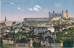 * T2 Pozsony, Pressburg, Bratislava;  Vár / Castle - Ohne Zuordnung