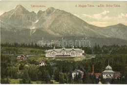 ** Tátra, Poprád, Tátralomnic - 3 Db Régi Városképes Lap / 3 Pre-1945 Town-view Postcards - Non Classificati