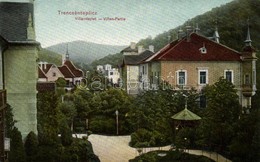** T2 Trencsénteplic, Trencianske Teplice;  Villa, Wertheim Zsigmond Kiadása - Ohne Zuordnung