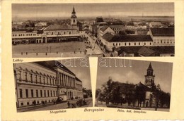 ** T2 Beregszász, Berehovo; Megyeháza, Római Katolikus Templom / County Hall, Church - Unclassified