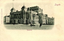 T2 1899 Zagreb, Színház / Theatre - Ohne Zuordnung