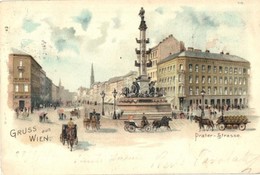 T2 Vienna, Wien; Prater Strasse / Street View. Litho - Non Classificati