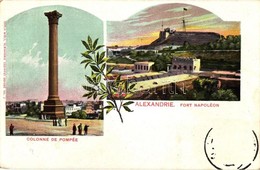 * T2 Alexandria, Alexandrie; Fort Napoleon, Pompee Column - Non Classificati