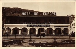 ** T1 Aden, Hotel Del'Europe, Automobile, Oriental And General Store - Non Classificati