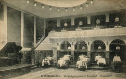 * T4 Düsseldorf, Gross-Düsseldorf: Vergnügungspalast Artushof 'Mascotte' / Restaurant, Interior (fa) - Unclassified