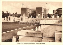 * T2 Rome, Roma; Foro Mussolini, Ingresso Dello Stadio E Accademia / Stadium And Academy - Unclassified