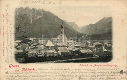 * T2/T3 1899 Toblach, Church, Ampezzo (Rb) - Non Classificati