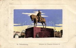 T3 Saint Petersburg, Monument Of Alexandre III Emperor (EK) - Non Classificati