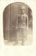 * T2/T3 1916 Osztrák-magyar Katona A Tiroli Havasokban / WWI Austro-Hungarian K.u.K. Soldier By The Tyrolean Alps, Photo - Non Classificati