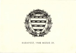 ** T2 1940 Húsz Millió Magyart EPOL 1935. A Budapesti Egészségpolitikai Társaság Propaganda Reklámlapja / Budapest Healt - Non Classificati