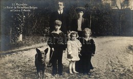 * T1/T2 Albert I Of Belgium And Elisabeth Of Bavaria With Their Children - Non Classificati