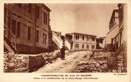 ** T2 Transformation En Rue Et Maisons, Mission Arménienne Des Jésuites Francais En Syrie / Street And Houses For Transf - Unclassified