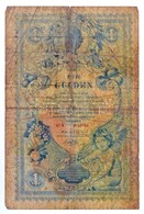 1888. 1Ft/1G T:III-,IV
Hungary 1888. 1 Forint / 1 Gulden C:VG,G 
Adamo G126 - Non Classificati