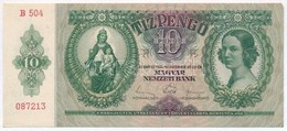 1936. 10P Nyomdai Papírránccal T:II Kis Anyaghiány - Non Classificati