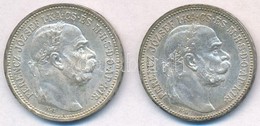 1914KB-1915KB 1K Ag 'Ferenc József' (2x) T:1-,2 Patina
Adamo K5.1 - Ohne Zuordnung