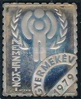 1979. 'Nemzetközi Gyermekév' Ag Bélyegérem Eredeti ÁPV Tokban (3,41g/0.835/27x22mm) T:1-(PP) - Ohne Zuordnung