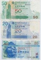 Hongkong 2003. 20$ + 2006. 20$ + 2007. 50$ T:III
Hong Kong 2003. 20 Dollars + 2006. 20 Dollars + 2007. 50 Dollars C:F - Ohne Zuordnung