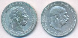 Ausztria 1901-1912. 1K Ag 'Ferenc József' (2x) T:1-,2,2-
Austria 1901-1912. 1 Corona 'Franz Joseph' (2x)  C:AU,XF,VF
Kra - Non Classificati