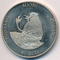 Finnország 1994. 5E Cu-Ni 'Lappföldi Ember Rénszarvassal' T:2
Finland 1994. 5 Ecu Cu-Ni 'Lapplander With Reindeer' C:XF
 - Ohne Zuordnung