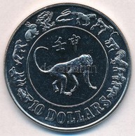 Szingapúr 1992. 10$ Ni 'Majom' T:1,1-
Singapore 1992. 10 Dollars Ni 'Monkey' C:UNC,AU
Krause KM#92 - Ohne Zuordnung