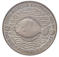 Törökország 1984. 500L Cu-Ni 'FAO - Halászat Világkonferencia' T:1,1- 
Turkey 1984. 500 Lira Cu-Ni 'FAO - World Fisherie - Ohne Zuordnung