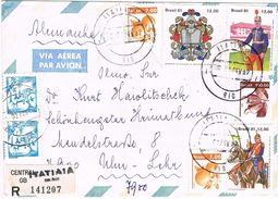27006. Carta Aerea  Certificada ITATIAIA (Rio) Brasil 1982 To Germany - Briefe U. Dokumente