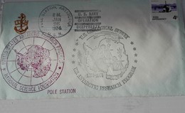 NEW ZELAND Ross US Navy Operation Deep Freeze 01/25/74 - Storia Postale