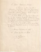 Lettre Manuscrite/Garde BARBEY  Eaux & Forêts/ Beaumet Pisciculture/BERNAY/Montée Anguille/Risle-Charentonne/1922  AEC97 - Unclassified