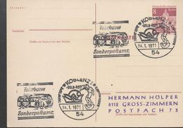 3233  Entero Postal Berlin Koblenz 1971 , - Cartes Postales Privées - Oblitérées