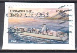 United States 2011 Container Ship - Sc # 4551 - Mi 4736 - Used - Gebraucht