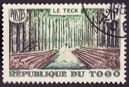 TOGO  1959 - YT 289 -  Teck  - Oblitéré - Oblitérés