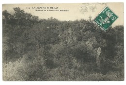 CPA  DEUX SEVRES / LA MOTHE SAINT HERAY / ROCHERS DE LA DAME DE CHAMBRILLE / 1908 - La Mothe Saint Heray